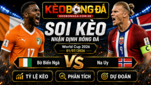 Đội hình dự kiến trước trận Bờ Biển Ngà và Na Uy