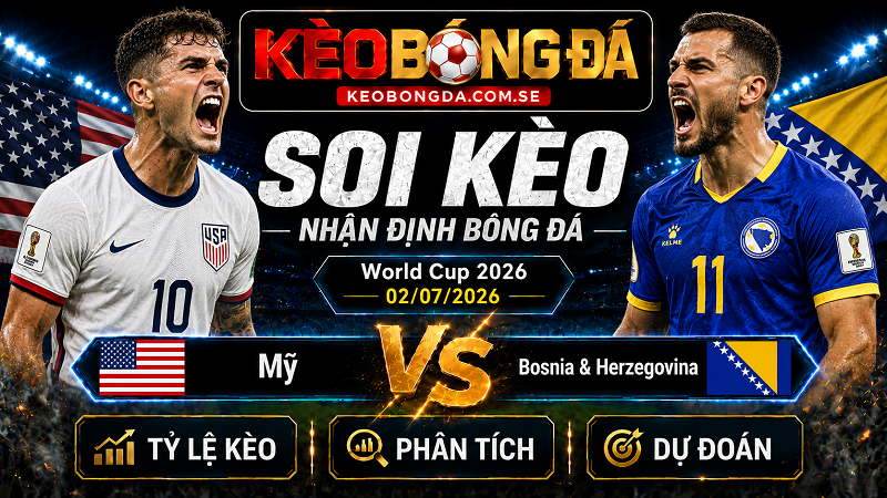 Đội hình dự kiến trước trận Mỹ và Bosnia & Herzegovina Đội hình dự kiến trước trận Mỹ và Bosnia & Herzegovina