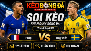 Đội hình dự kiến trước trận Pháp và Thụy Điển