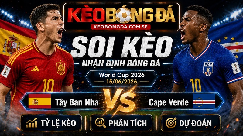 Đội hình dự kiến trước trận Tây Ban Nha và Cape Verde Đội hình dự kiến trước trận Tây Ban Nha và Cape Verde