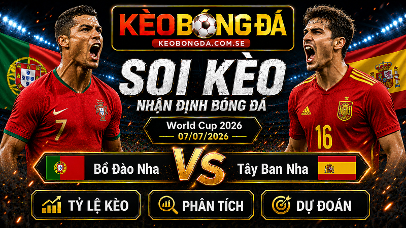 Đội hình dự kiến trước trận Bồ Đào Nha và Tây Ban Nha Đội hình dự kiến trước trận Bồ Đào Nha và Tây Ban Nha