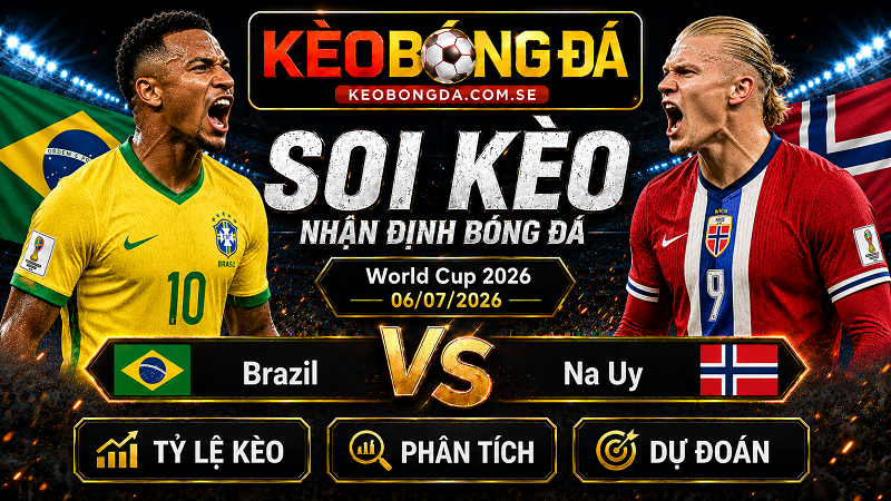 Đội hình dự kiến trước trận Brazil và Na Uy