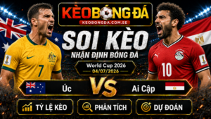Đội hình dự kiến trước trận Úc và Ai Cập